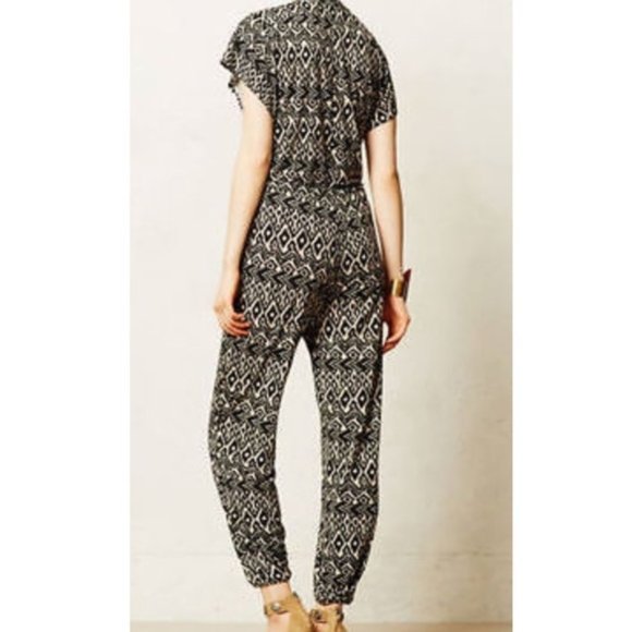 Anthropologie Corey Lynn Calter Franca Jumper Romper Aztec Print XS - Picture 3 of 7